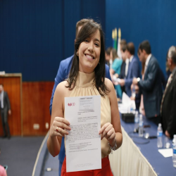 03-10 - OAB-MT faz entrega de certidões para novos advogados e estagiários - Fotografo: Fernando Rodrigues