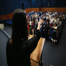 07-10 - Novos advogados e estagiários recebem certidões na OAB-MT - Fotografo: Fernando Rodrigues