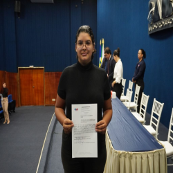 02-04 - Novos advogados e estagiários recebem certidões na OAB-MT - Fotografo: Fernando Rodrigues