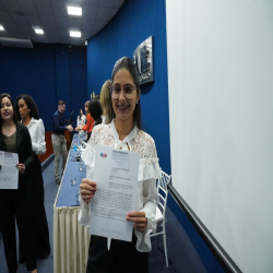 02-04 - Novos advogados e estagiários recebem certidões na OAB-MT - Fotografo: Fernando Rodrigues