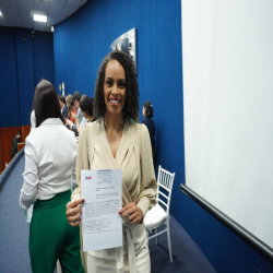 02-04 - Novos advogados e estagiários recebem certidões na OAB-MT - Fotografo: Fernando Rodrigues