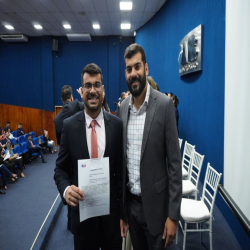 02-04 - Novos advogados e estagiários recebem certidões na OAB-MT - Fotografo: Fernando Rodrigues