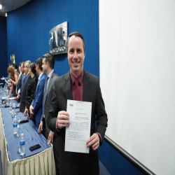 07-05 - Novos advogados e estagiários recebem certidões na OAB-MT - Fotografo: Fernando Rodrigues