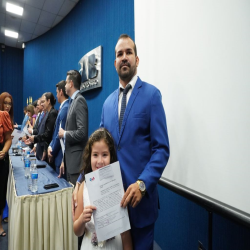 07-05 - Novos advogados e estagiários recebem certidões na OAB-MT - Fotografo: Fernando Rodrigues