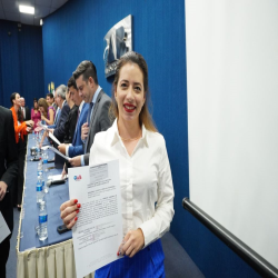 07-05 - Novos advogados e estagiários recebem certidões na OAB-MT - Fotografo: Fernando Rodrigues