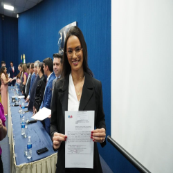 07-05 - Novos advogados e estagiários recebem certidões na OAB-MT - Fotografo: Fernando Rodrigues