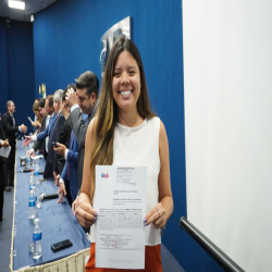 07-05 - Novos advogados e estagiários recebem certidões na OAB-MT - Fotografo: Fernando Rodrigues