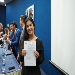 07-05 - Novos advogados e estagiários recebem certidões na OAB-MT - Fotografo: Fernando Rodrigues