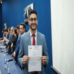 07-05 - Novos advogados e estagiários recebem certidões na OAB-MT - Fotografo: Fernando Rodrigues