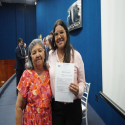 07-05 - Novos advogados e estagiários recebem certidões na OAB-MT - Fotografo: Fernando Rodrigues