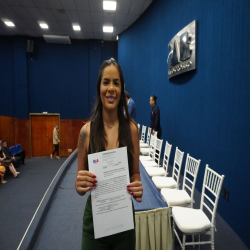 07-05 - Novos advogados e estagiários recebem certidões na OAB-MT - Fotografo: Fernando Rodrigues