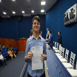 07-05 - Novos advogados e estagiários recebem certidões na OAB-MT - Fotografo: Fernando Rodrigues