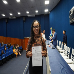 07-05 - Novos advogados e estagiários recebem certidões na OAB-MT - Fotografo: Fernando Rodrigues