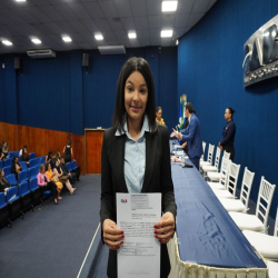 07-05 - Novos advogados e estagiários recebem certidões na OAB-MT - Fotografo: Fernando Rodrigues