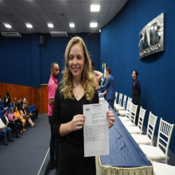 07-05 - Novos advogados e estagiários recebem certidões na OAB-MT - Fotografo: Fernando Rodrigues