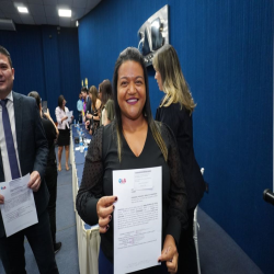 02 - Entrega Certidões Estagiários e Novos Advogados - Fotografo: Fernando Rodrigues
