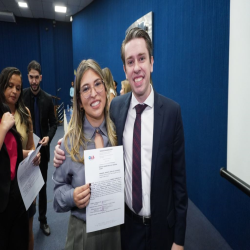 02 - Entrega Certidões Estagiários e Novos Advogados - Fotografo: Fernando Rodrigues