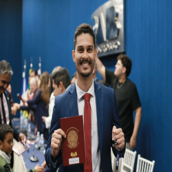 01-07-25 Entrega de Carteiras para estagiários, advogadas e advogados - Fotografo: Fernando Rodrigues
