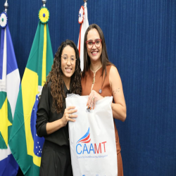 02-09-2025 OAB-MT faz entrega de Carteiras para novos profissionais - Fotografo: Fernando Rodrigues