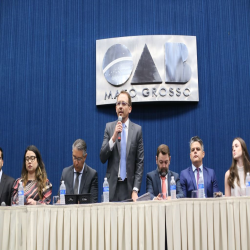 04-11-2025 Entrega de Carteiras OAB-MT - Fotografo: Fernando Rodrigues